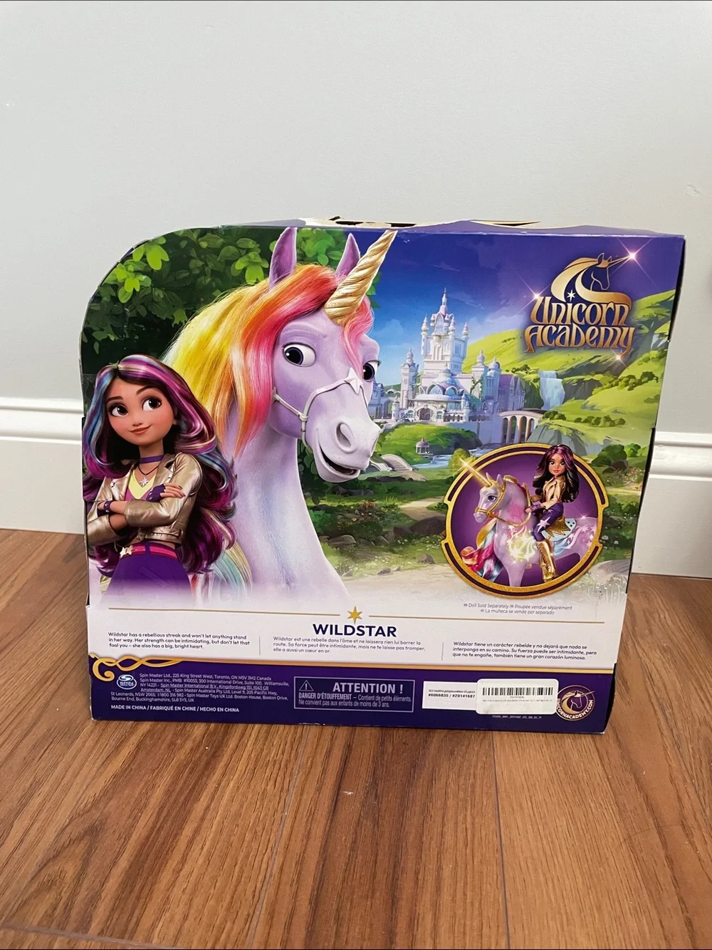 Rainbow Light-Up Wildstar Toy - Purple